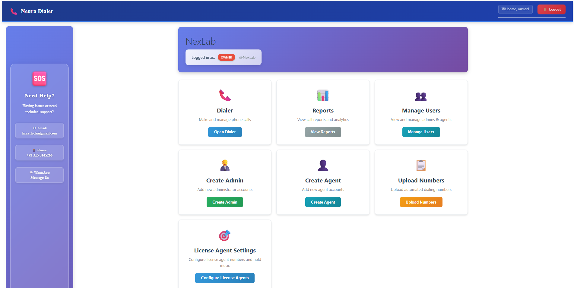 Neura Dialer: International Calling Platform